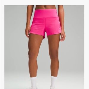 Lululemon speed up short HR 4” size 4